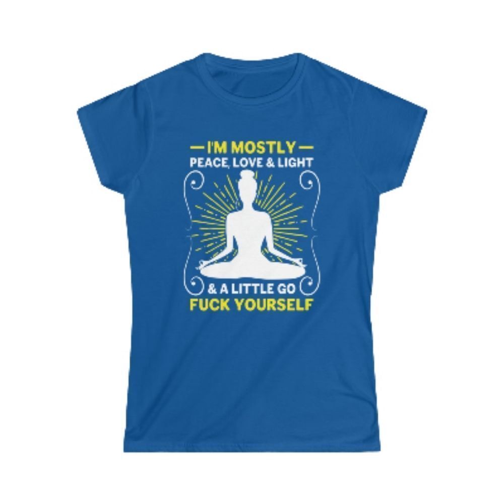 Women's Softstyle Tee Yoga Tshirt Casual